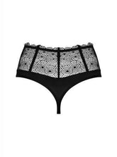 Sharlotte Slip High Waist - Zwart - PlayForFun